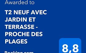 T2 Neuf Avec Jardin Et Terrasse - Proche Des Plages